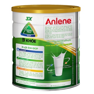 [Date 3.2025] Sữa bột Anlene 3X Vani lon 800g
