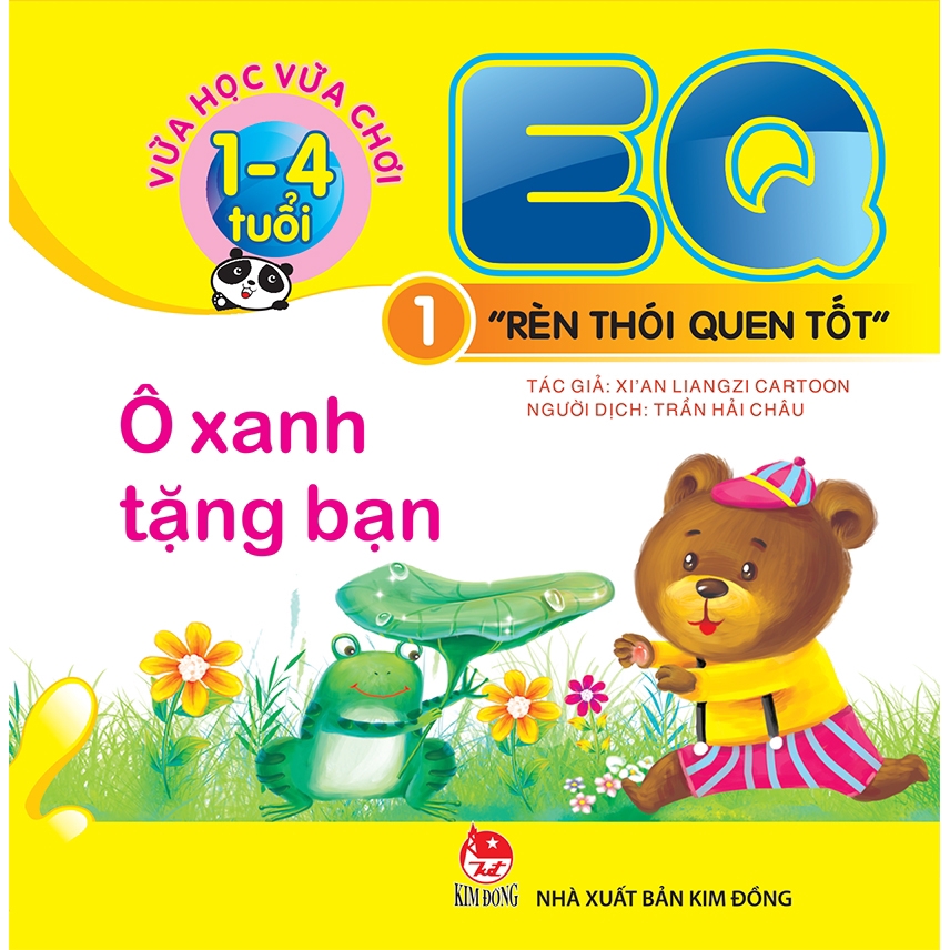 Sách - Vừa Học Vừa Chơi 1-4 Tuổi: EQ - Rèn Thói Quen Tốt (Bộ 10 Cuốn) - Tái Bản 2019