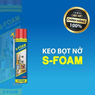 keo bọt nở S FOAM ,keo bịt kín, keo trám kín