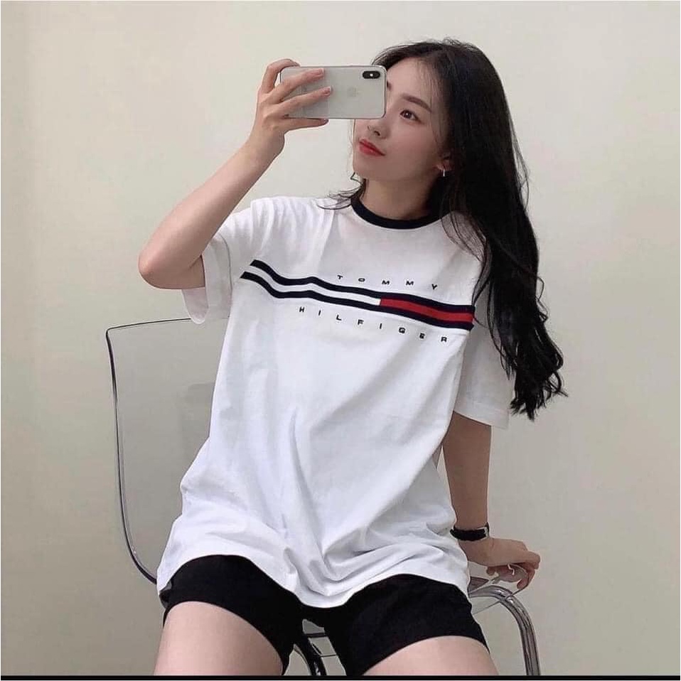 Áo thun TOMMY HILFIGER ESSENTIAL FLAG LOGO T-SHIRT