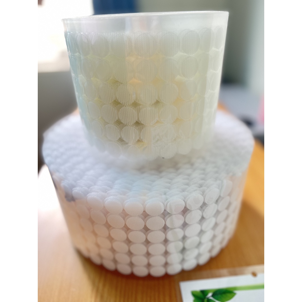 Monsi Edu Băng dính gai trong Velcro có keo dính sẵn giá rẻ nhất Việt Nam VC01