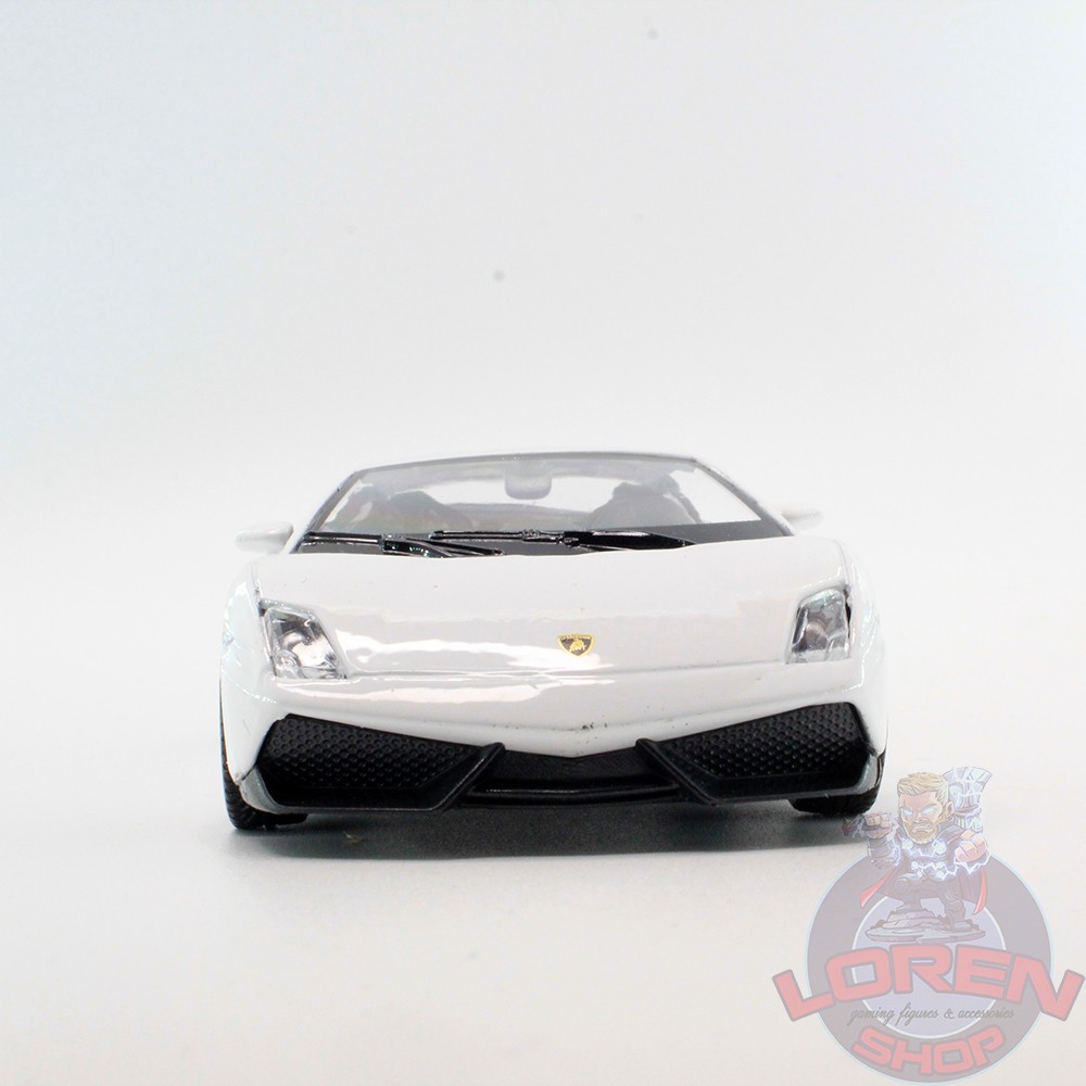 Mô hình ô tô kim loại tỷ lệ 1:36, siêu xe đồ chơi Lamborghini Gallardo LP 570-4 Superleggera