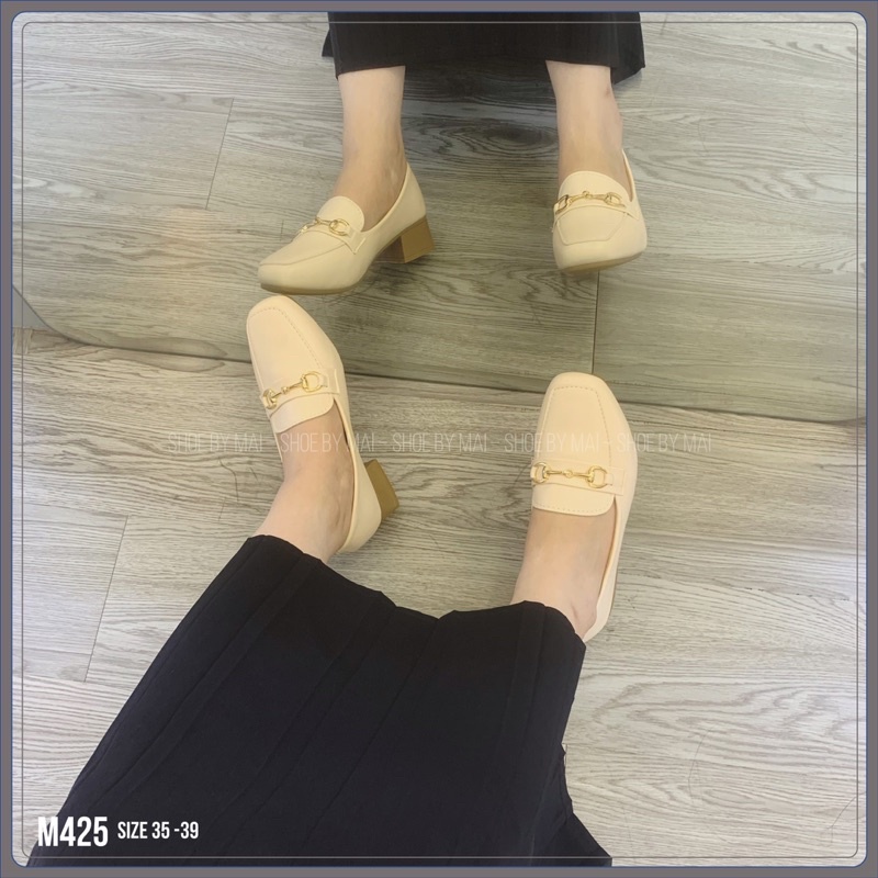 Giày búp bê nữ, giày lười nữ đi học M425 SHOEBYMAI