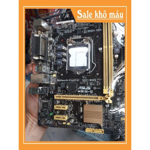 hàng chính hãng -  Main asus H81M-D socket 1150