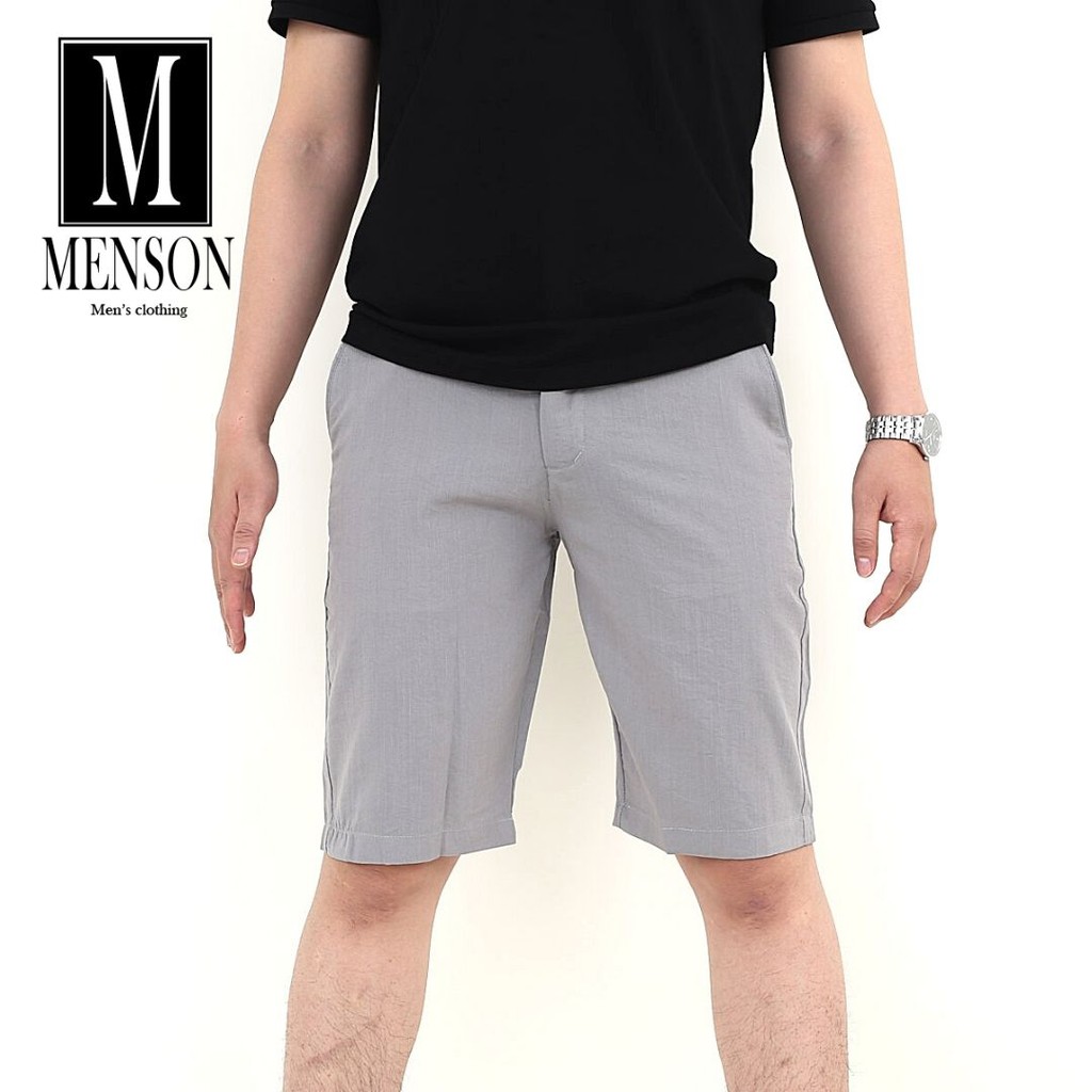 ⭐HÀNG CAO CẤP⭐Quần Short Đũi Nam Cao Cấp Mềm Mịn - Quần Sooc Ngố Đũi Nam Gài Nút Chất Mát - MENSON M509 | BigBuy360 - bigbuy360.vn