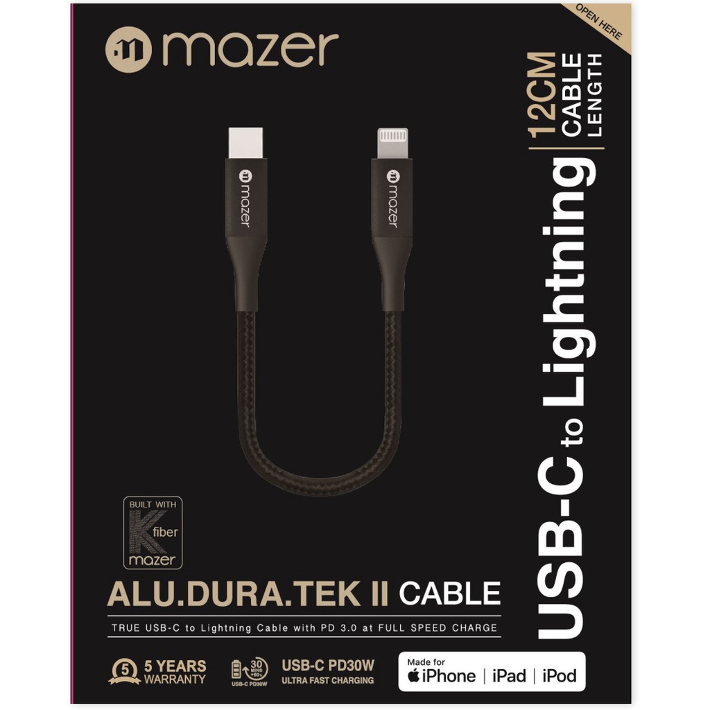 Dây Cáp MAZER POWER LINK II PD30W(12cm)
