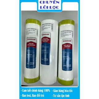 Bộ 3 lõi lọc sunhouse 123 chính hãng