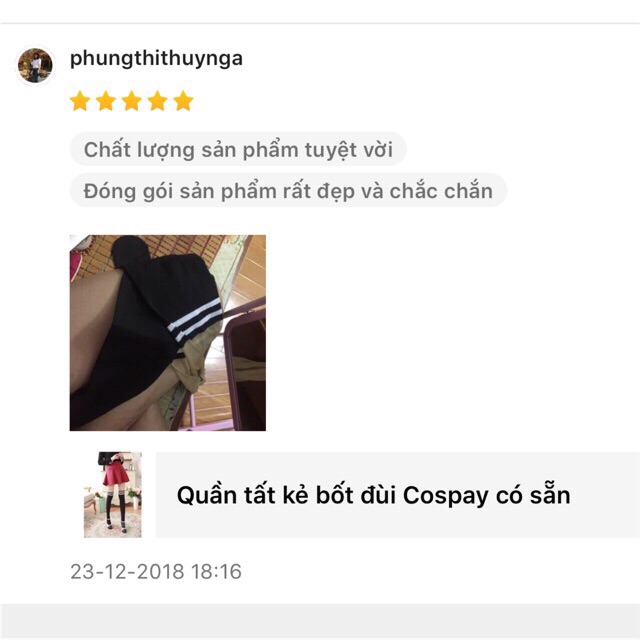 Quần tất giả bốt cá tính