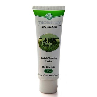Sữa rửa mặt trắng da tinh chất sữa bò 120g - có hạt thorakao