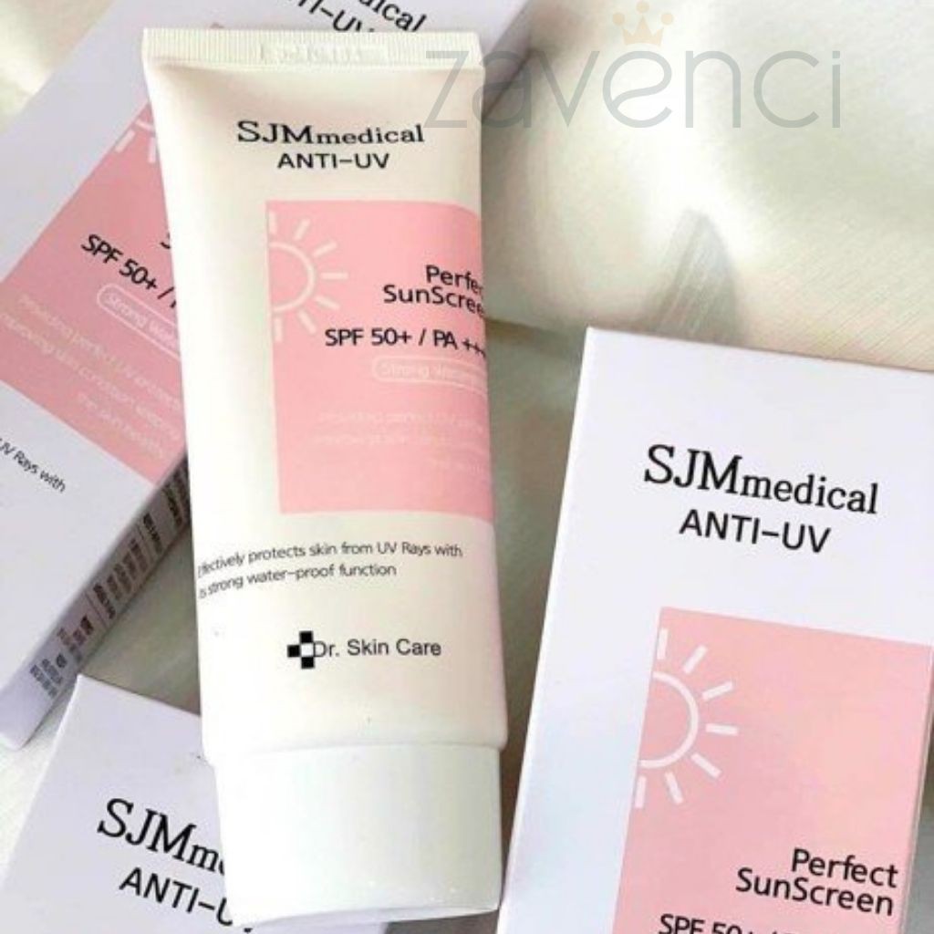 Kem Chống Nắng Dr.Skin Care Sữa Chống Nắng SJMmedical Anti-Uv Perfect Sunscreen SPF 50+ PA++++ Nâng Tông Chống UV (70g) | BigBuy360 - bigbuy360.vn