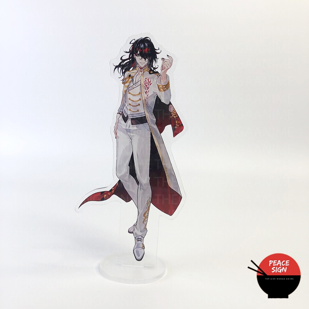Mô hình LUXIEM Jazz on the Clock!! ver standee Vtuber tượng acrylic anime mica chibi trưng bày Ike Mysta Luca Vox Shu