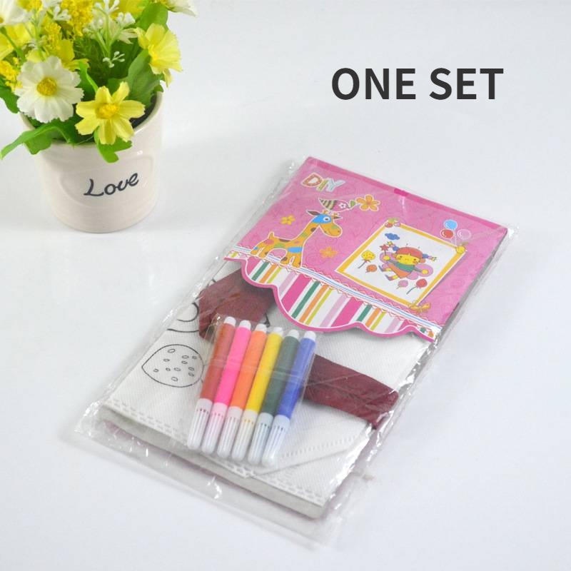 Túi Vải Vẽ Graffiti DIY Thân Thiện Với Môi Trường Cho Bé