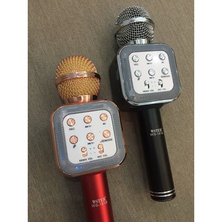 Micro hát karaoke kèm loa bluetooth ws 1818 3in1