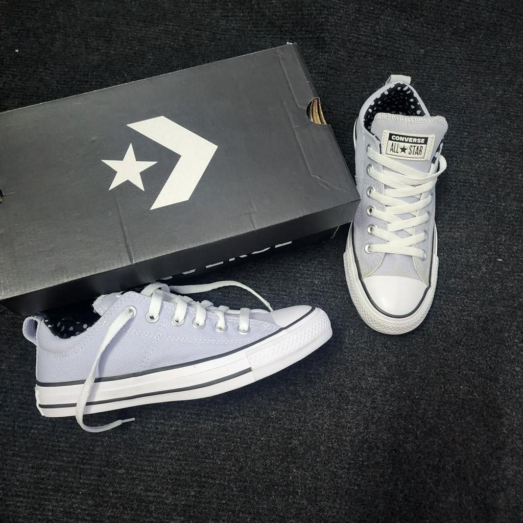 Giày COnverse chính hãng Madison cổ thấp màu tím nhạt nữ