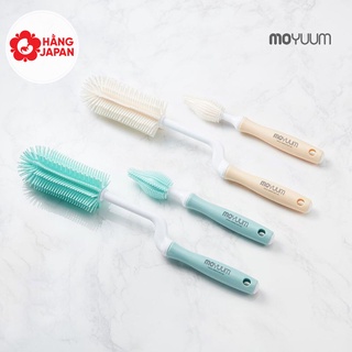  Cọ rửa bình sữa và núm ty Moyuum silicon Hàn Quốc cho bé 