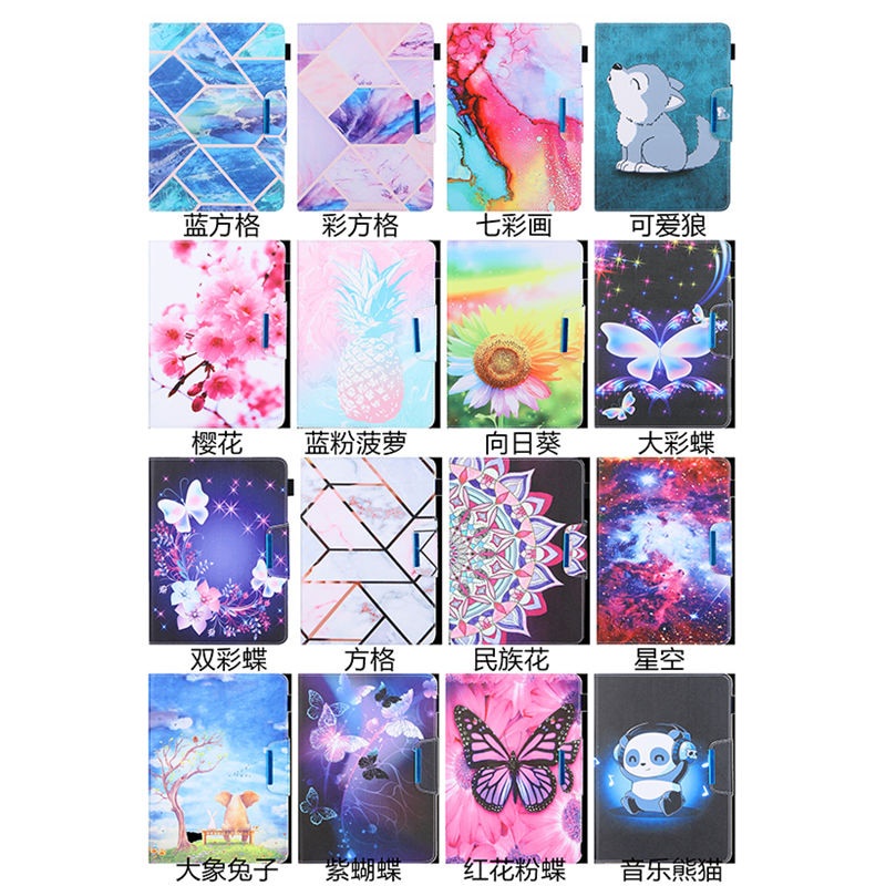 Bao Da Máy Tính Bảng 10 inch Cho lenovo tab m10 hd fhd plus tb-x306x x505 x606f tab e10 p10 9.6 9.7 10.1 ipad 10.2 9th 8th 7th Vỏ