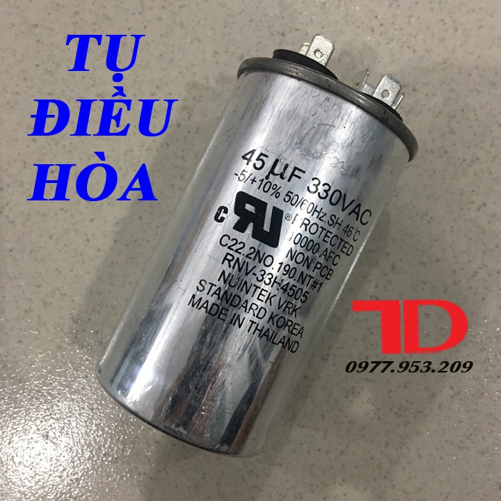 TỤ ĐIỀU HÒA - CAPA THÁI 45 UF