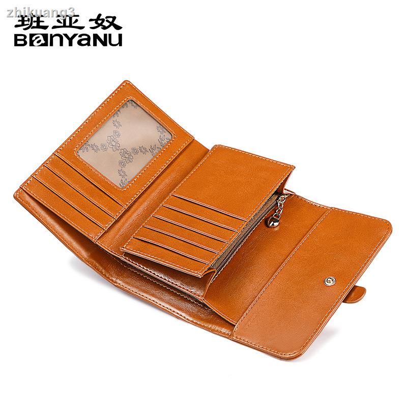 Ví Ngắn Dạng Gập Chất Lượng Cao Cho Nữ