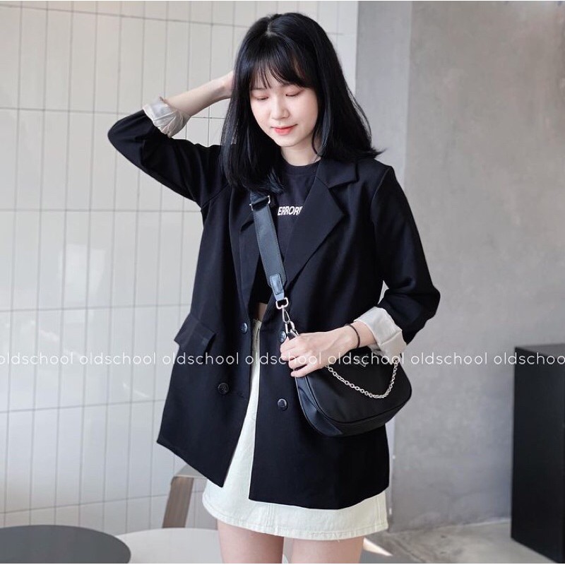 ÁO KHOÁC BLAZER NỮ, ÁO VEST KHOÁC NGOÀI BLAZER 2 LỚP | BigBuy360 - bigbuy360.vn
