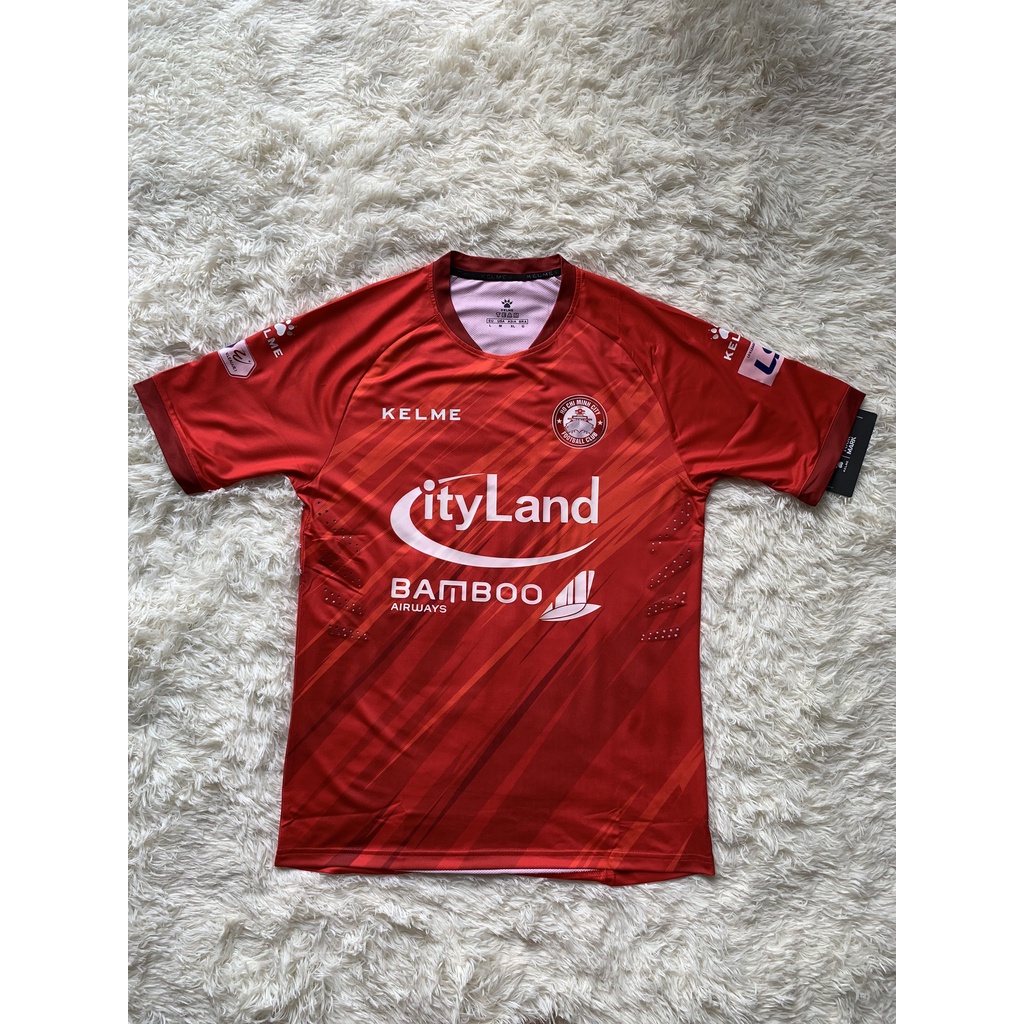 Áo đỏ CLB TP.HCM Full nameset nhà trợ 7151ZB1004
