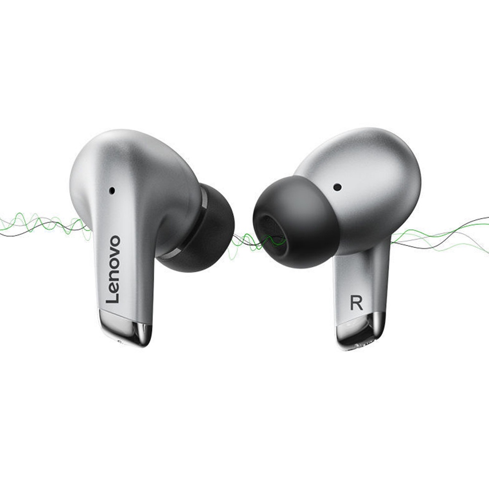 2 Màu sắc Tai nghe không dây bluetooth Lenovo LP5 âm trầm tuyệt vời chống thấm nước tích hợp micro tiện dụng