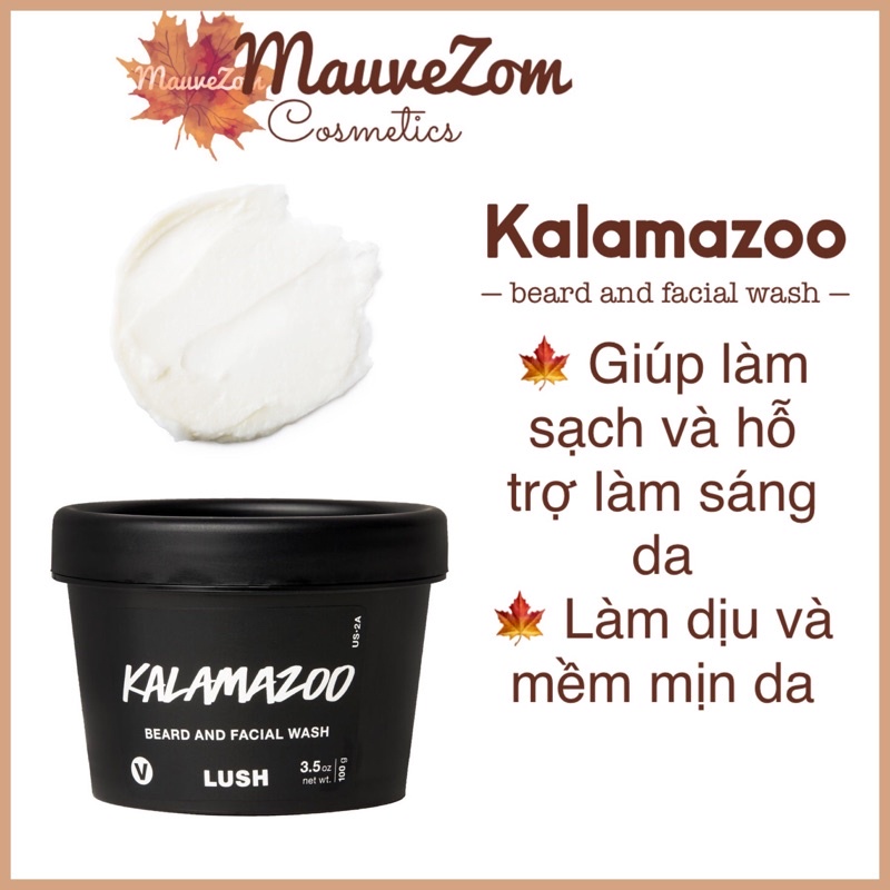 Sữa rửa mặt LUSH - Kalamazoo Beard And Facial Wash