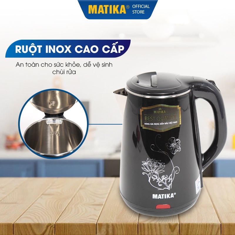 Ấm Siêu Tốc MATIKA 2L 1500W MTK-20