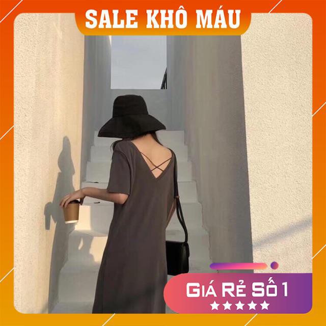 Váy đan dây lưng - Clip & ảnh thật