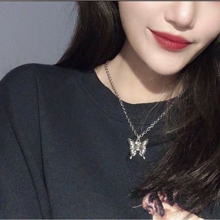 Dây Chuyền Hình Bướm Phong Cách Hip Hop Hiện Đại Thời Trang Cho Nữ