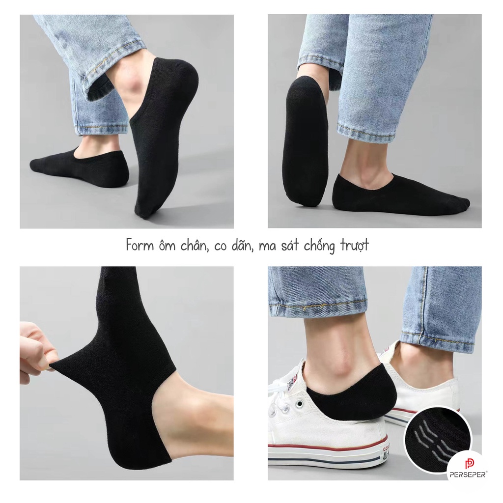 Tất lười nam nữ cổ ngắn vớ công sở thoáng khí - tatxinhgiare