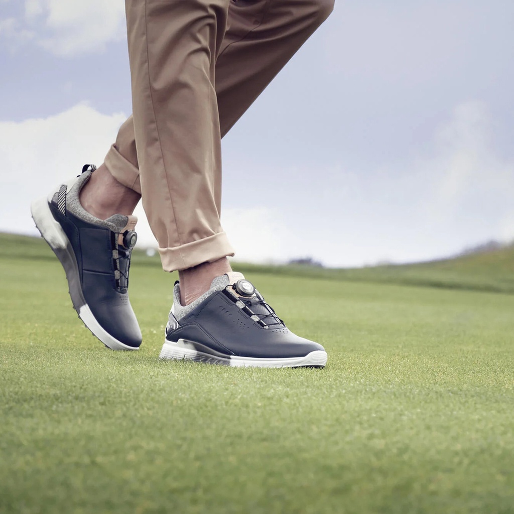 Giày Thể Thao Ecco golf s-three Bằng Da 100% Chống Thấm Nước Năng Động Cho Nam JF9Z