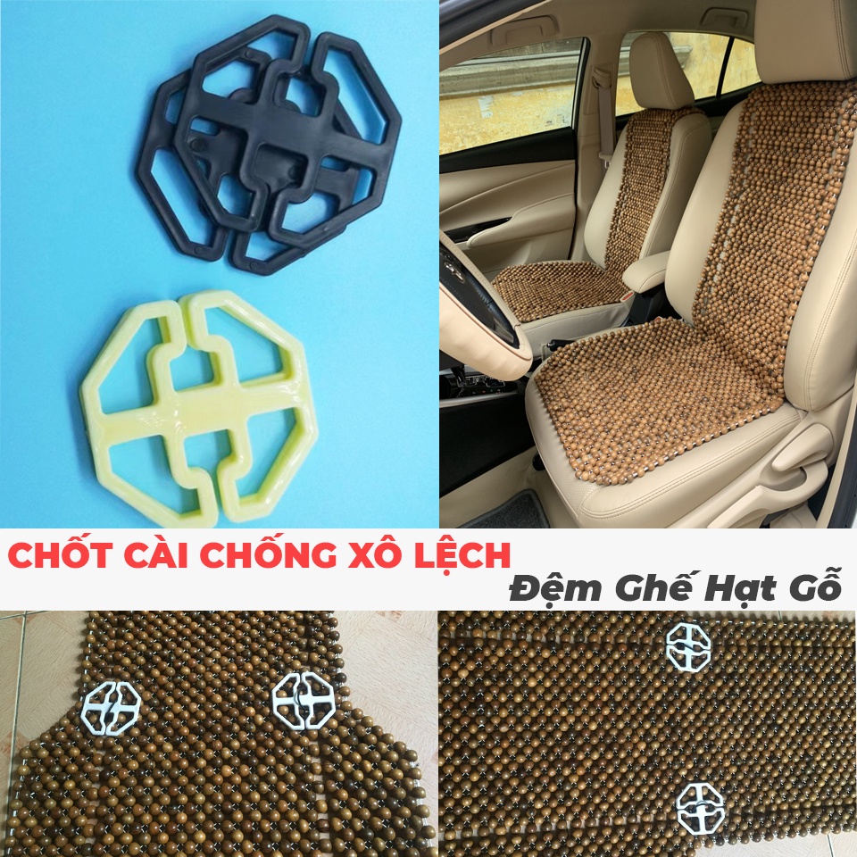 ✅ Chốt Cài Cố Định Giữ Đệm Ghế Hạt Gỗ Không Bị Xô Lệch