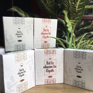 Bột lá nhuộm tóc màu đỏ 100g