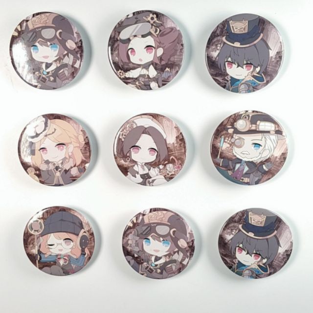 Huy hiệu IN HÌNH Identity V Nhân cách thứ năm game chibi