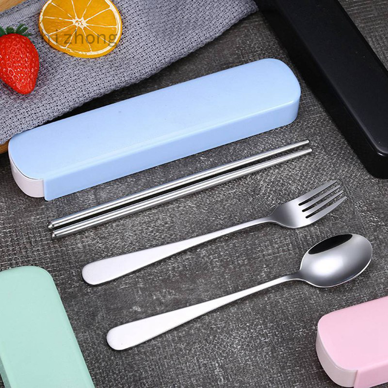 Bộ Dụng Cụ Ăn Uống Bằng Thép Không Gỉ Cao Cấp