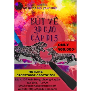Bút vẽ 3D cao cấp D15