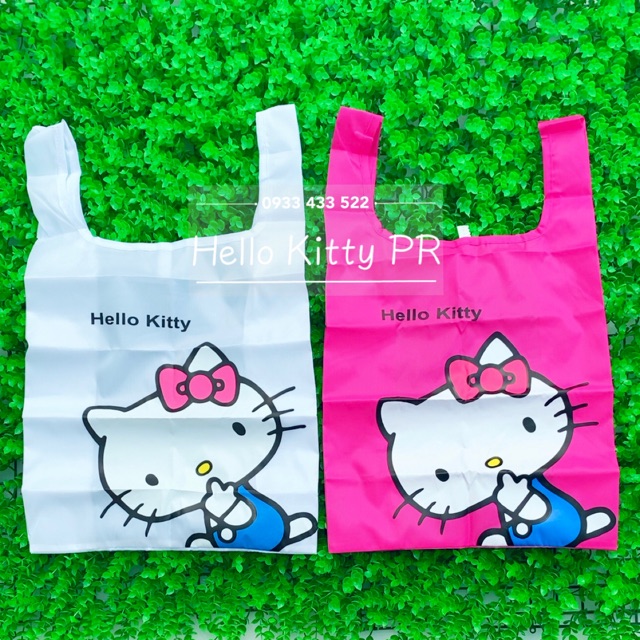 TÚI SIZE TO MUA SẮM - ĐI SIÊU THỊ HELLO KITTY