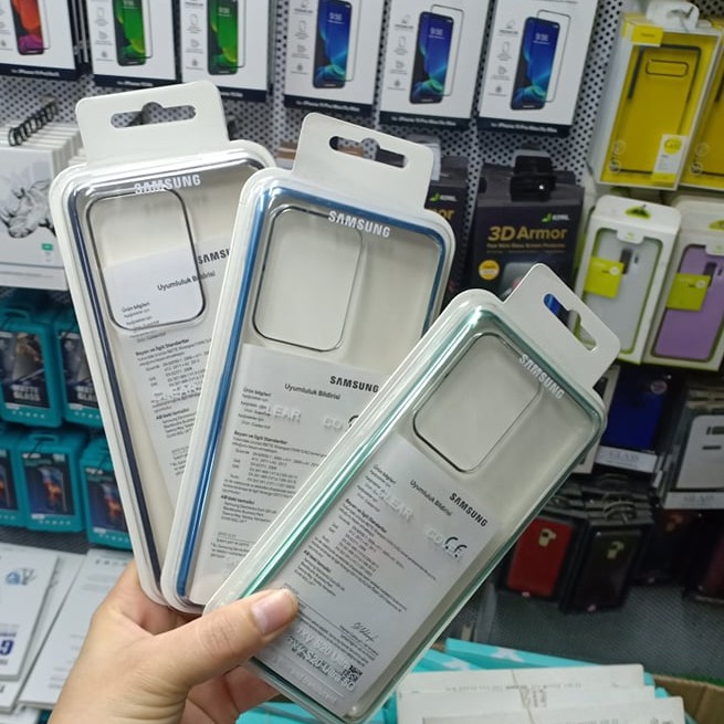 Ốp lưng Clear Cover Samsung S20 Ultra chính hãng