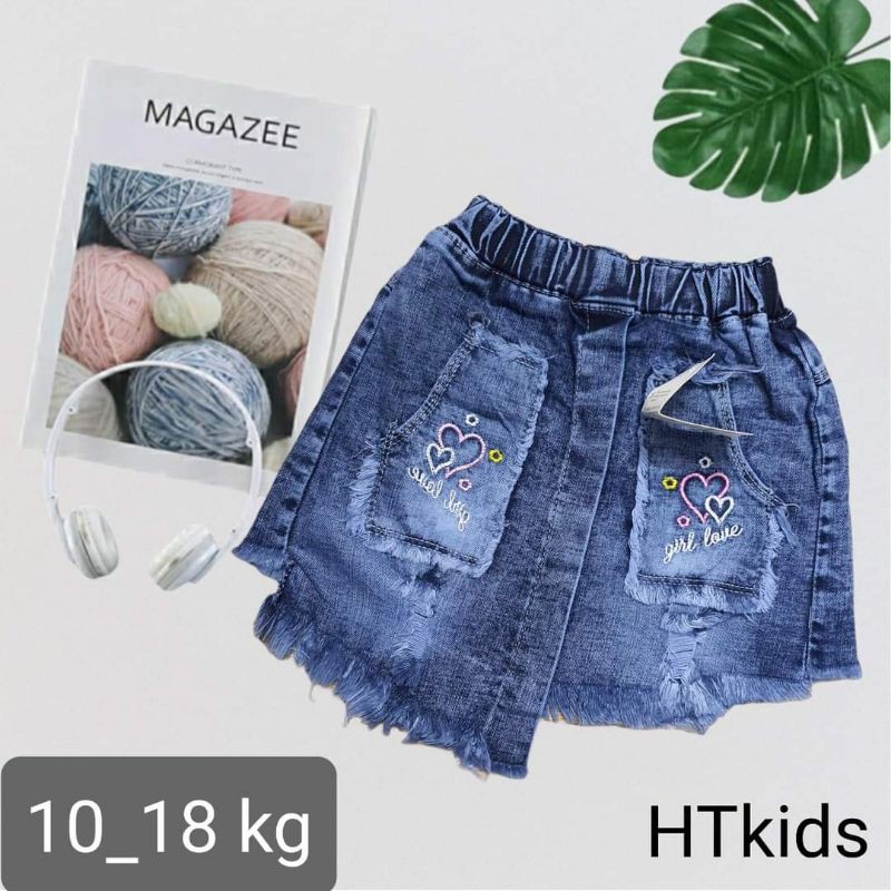 Váy Bò Bé Gái [Quần Bò Giả Váy]15-25kg Hàng Đẹp