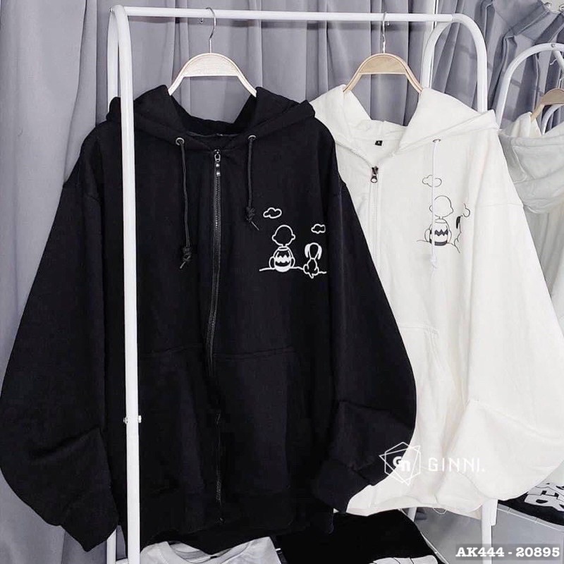 Áo Khoác Nam Nữ Nỉ Bông Dày Hàng QC Jackets Nỉ Đôi BABY & DOG - AK3444 | BigBuy360 - bigbuy360.vn