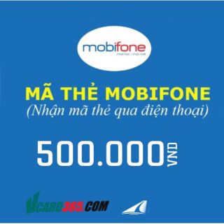 Thẻ cào mobifone 500.000 vnd
