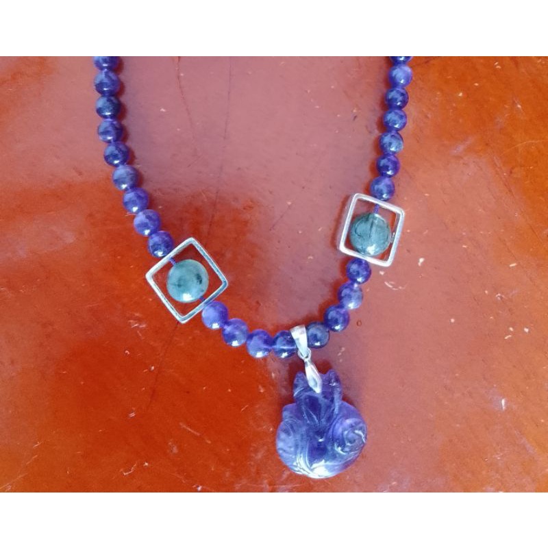 Chuỗi vòng quấn tay đeo cổ màu TA tím mic hồ ly tình duyên may mắn