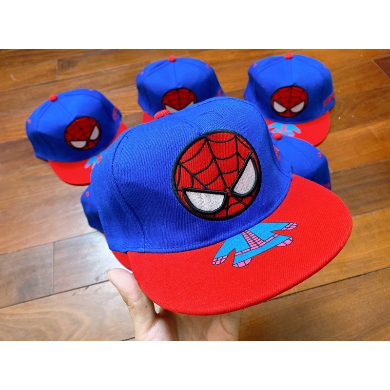 Mũ lưỡi trai Spiderman siêu anh hùng cho bé trai 2-6T