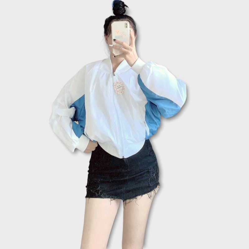 Áo Khoác Dù Nữ Mẫu Mới Lên Form Siêu Chuẩn [ 100% HÌNH THẬT SP ]  - ĐĂNG QUANG CLOTHER