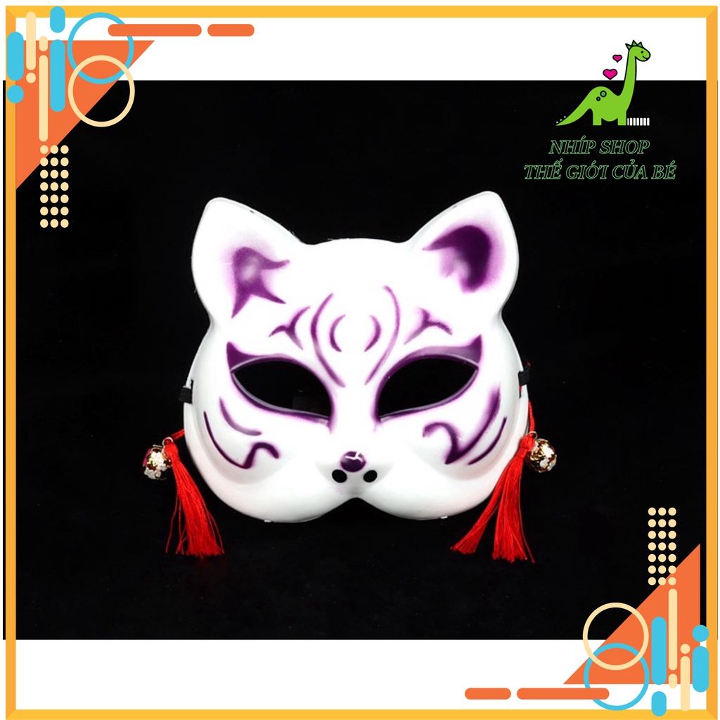 Mặt nạ mèo phong cách nhật bản hoá trang lễ hội Cosplay, Quay Tiktok | BigBuy360 - bigbuy360.vn