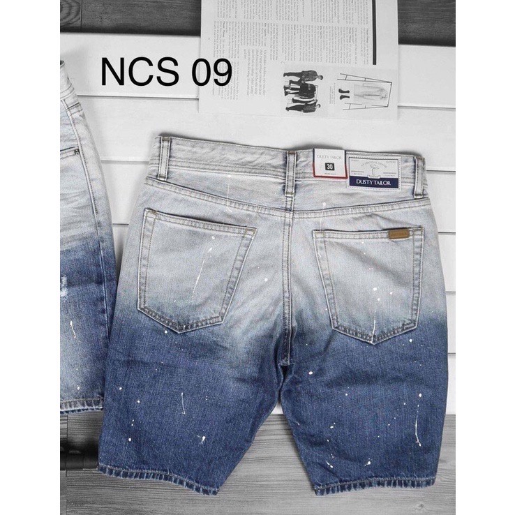 Quần short jean nam cao cấp thêu short jean ngắn chất bò DIO vải đẹp chuẩn đẹp hàng tốt