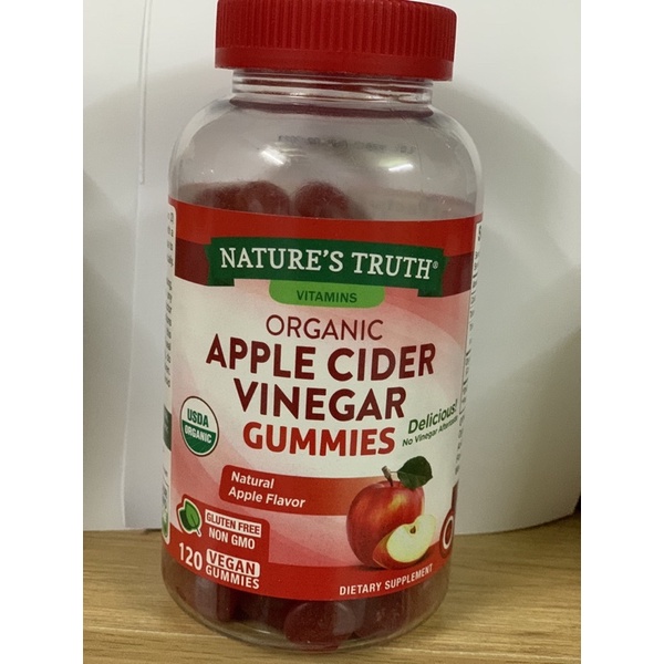 Kẹo dẻo giấm táo Apple Cinder Vinegar - Giúp giảm cân, đẹp da, detox cơ thể nhanh chóng an toàn hiệu quả