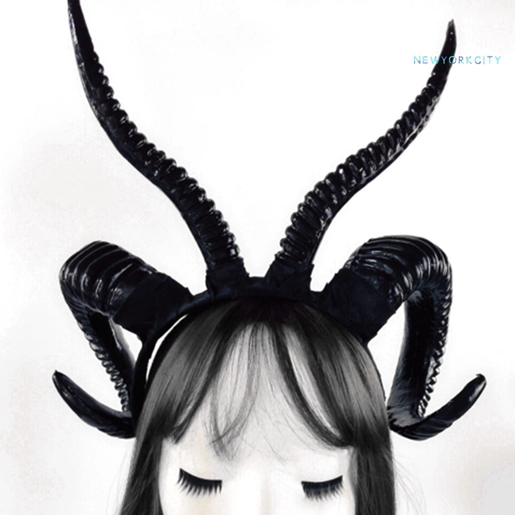 Băng Đô Sừng Nhựa Hóa Trang Động Vật Rừng Cây Cho Tiệc Hóa Trang