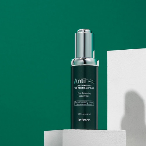Tinh Chất Rau Má DR.ORACLE Greentherapy Tightening Ampoule 30ml - Hỗ Trợ Cải Thiện Da Mụn Kiềm Dầu & Dưỡng Ẩm Hiệu Quả