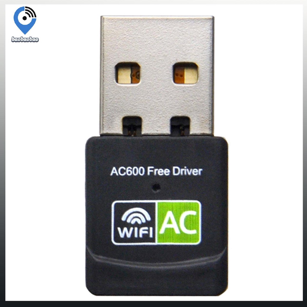 【Hàng sẵn sàng】【Cod】USB Wireless Network Card M600-600M Driver-free Dual Frequency 5GHZ